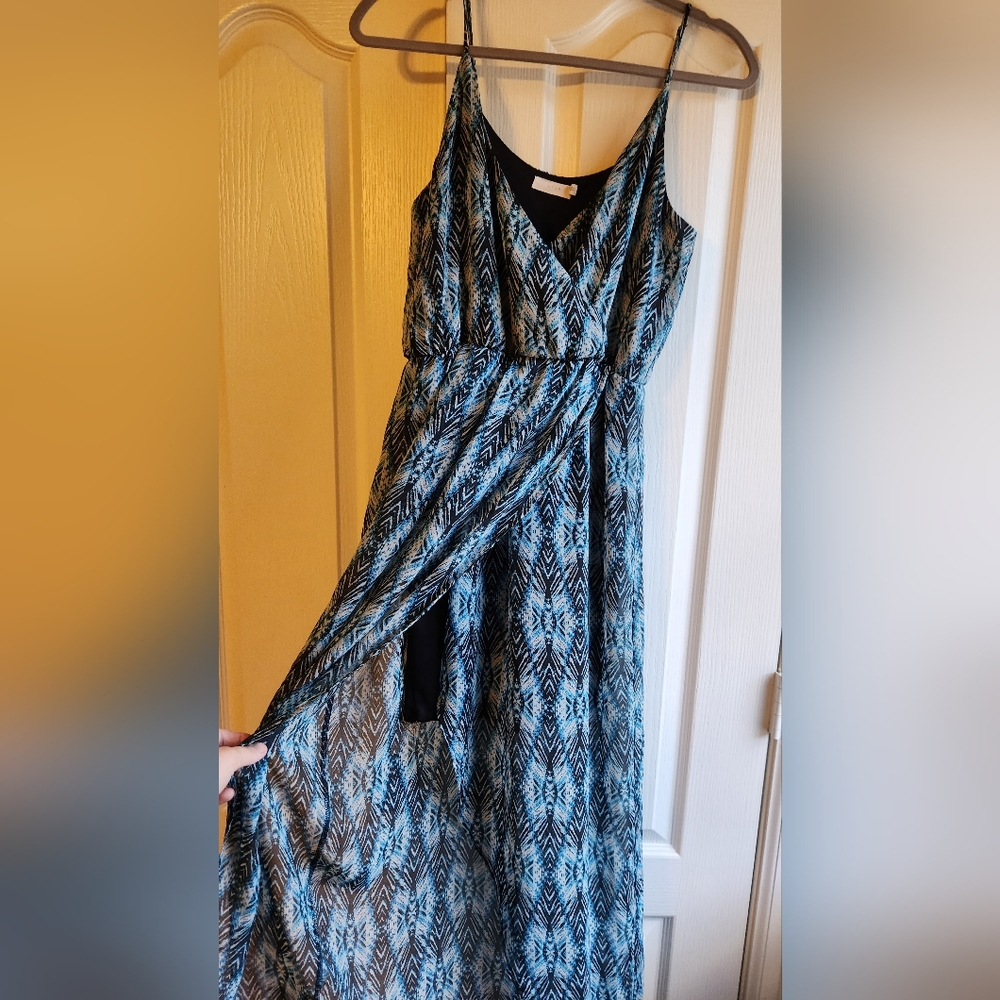 Lush high low maxi dress